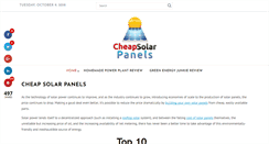 Desktop Screenshot of cheapsolarpanels.us